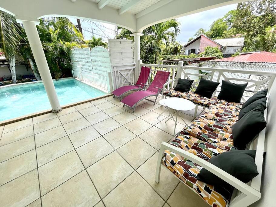 Villa Salomon, 5Min Marina, 10Min Des Plages Les Abymes Exterior foto